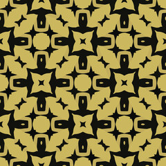 Geometric vector pattern with triangular elements. Seamless abstract ornament for wallpapers and backgrounds.
