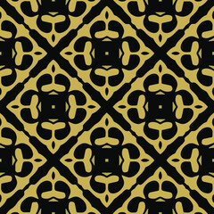 Geometric vector pattern with triangular elements. Seamless abstract ornament for wallpapers and backgrounds.
