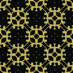 Geometric vector pattern with triangular elements. Seamless abstract ornament for wallpapers and backgrounds.
