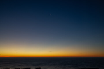 Obraz premium sunrise from the sea