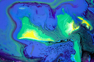 Abstract  ink painting background, Mixture of acrylic paints,   Inkscapes concept, colors