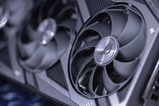  View of ROG STRIX Gaming Graphic Card RTX