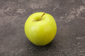 Ripe and sweet green apple
