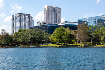 Fototapeta premium buildings in downtown city