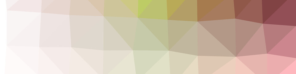 Abstract color Low-Polygones Generative Art background illustration