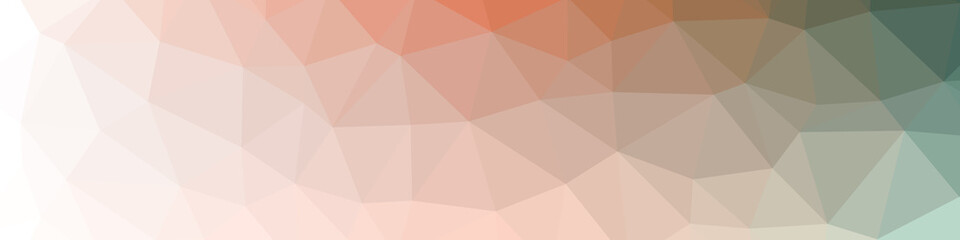 Abstract color Low-Polygones Generative Art background illustration