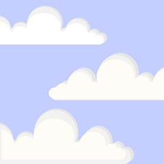 Clouds with blue sky