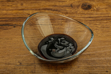 Asian cuisine - oyster sauce in the bowl