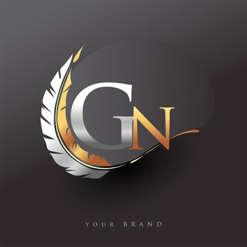 Letter GN logo design || Pixellab text logo || Fahad Creations - YouTube