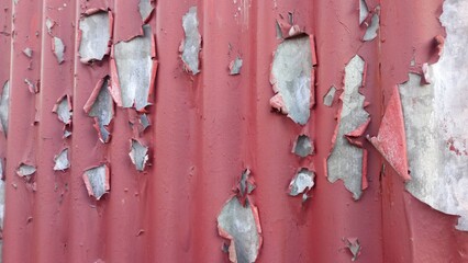 Corrosion peeling paint