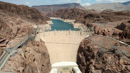 Hoover dam hydropower energy USA sightseeings