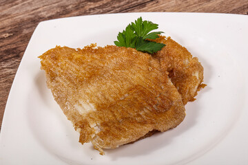 Roasted delicous seafood - stingray wings