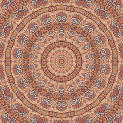Repeated pattern design for Moroccan textile print. Turkish fashion for floor tiles and carpet. Pattern for background design. Arabesque ethnic texture. Geometric stripe ornament cover photo