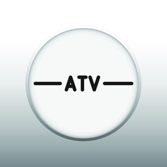 ATMOSPHERIC VENT VECTOR SYMBOL OF PUMPING SYSTEM MECHANICAL SYSTEM