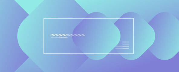 Square shapes composition geometric abstract background. 3D shadow effects and fluid gradients. Modern overlapping forms