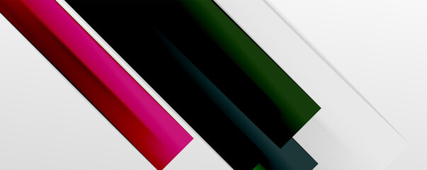 Multicolored lines background. Design template for business or technology presentations, internet posters or web brochure covers
