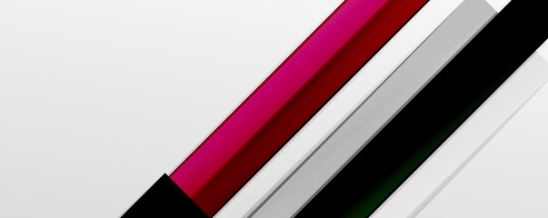 Multicolored lines background. Design template for business or technology presentations, internet posters or web brochure covers