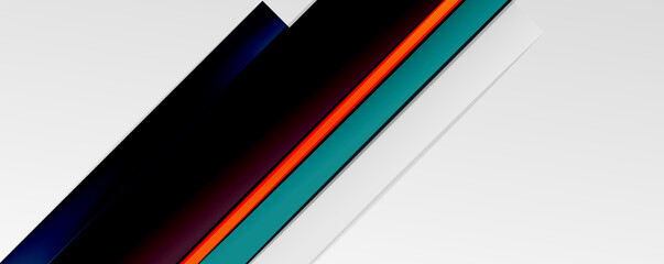 Color abstract lines trendy geometric background for business or technology presentation, internet poster or web brochure cover, wallpaper