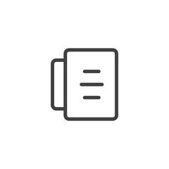 Pricing table icon illustration vector. Flat icon design.