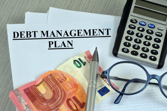 Concept de plan de gestion de la dette en anglais