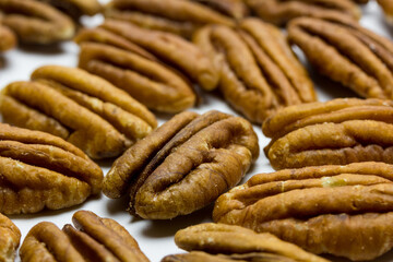 Fruto seco Nuez pecan peladas
