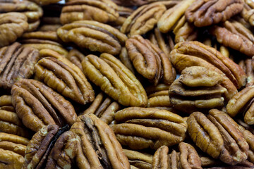 Fruto seco Nuez pecan peladas