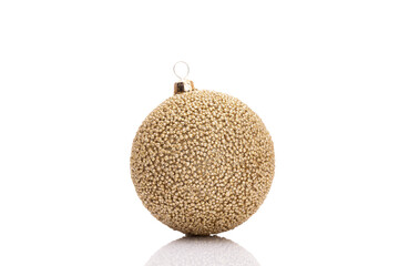 Christmas Ornaments balls isolated on a white background.