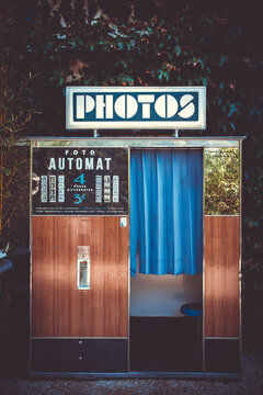 Photoautomat photo booth, Paris, France