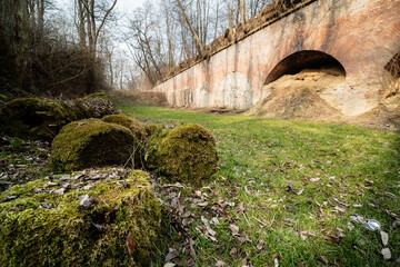fort, umocnienia, bunkry, zielonki