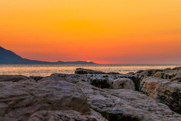 Obraz premium Sunsetview Monte di Procida (NA) EOS Canon 1100D Obb:18-55mm