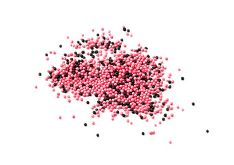 Confectionery decorative pink and black Easter filling for cakes