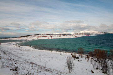 Îles des Lofoten au nord de la Norvège