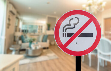 No smoking, prohibited signs in public houses, corridors, rooms, public areas, roads, sidewalks...