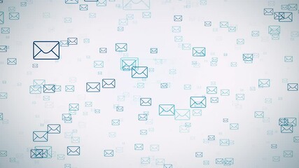 digital email marketing business concept