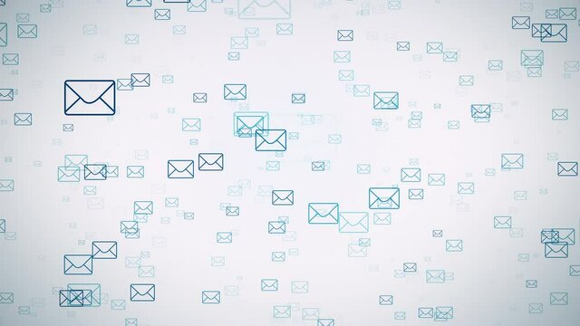 digital email marketing business concept