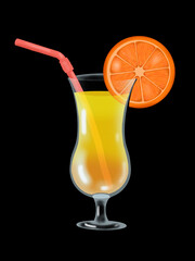 orange cocktail