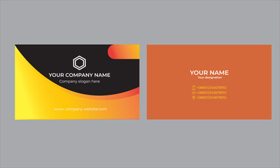 I this minimal business card. I do minimal and professional colorful business card.