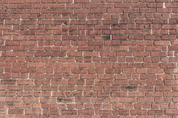 Brick wall background texture with room for copy space or to import to a graphics editor or design program.