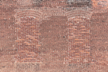 Brick wall background texture with room for copy space or to import to a graphics editor or design...