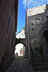 Ruelle du village de Lama, Corse
