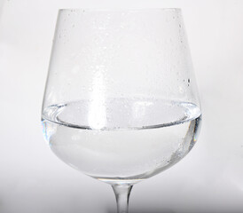 glass with water