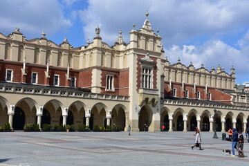 Fototapeta na wymiar Krakow, the old city on the UNESCO list, Polish heritage