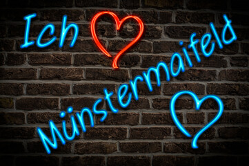 Obraz premium Münstermaifeld