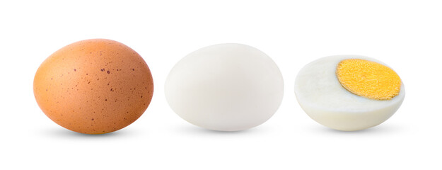 Egg isolated