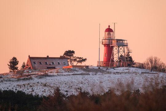 The lighthouse of Vlieland, Vuurboetsduin.
De vuurtroren van Vlieland, vuurboetsduin