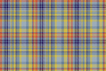 Fototapeta premium Seamless pattern of scottish tartan plaid. Repeatable background with check fabric texture. Vector backdrop striped textile print.