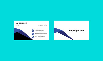 modern business card