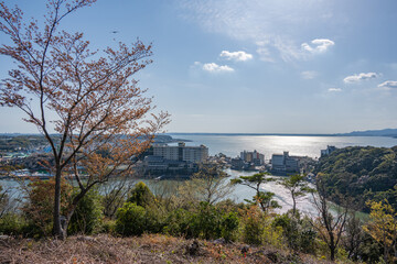 大草山展望広場からの眺望