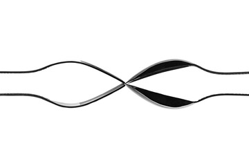 Besteck abstrakt dargestellt