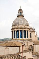 Fototapeta premium Beautiful church in Ragusa Ibla, Sicily. Religion in Italy